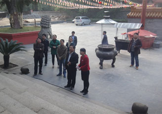 省旅游局专家组对青原山创4A级景区进行初评